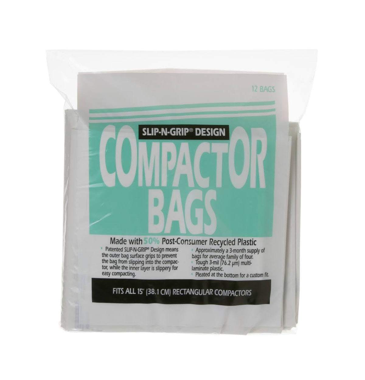 15x22 Heavy Duty Compactor Bags (12) F406066