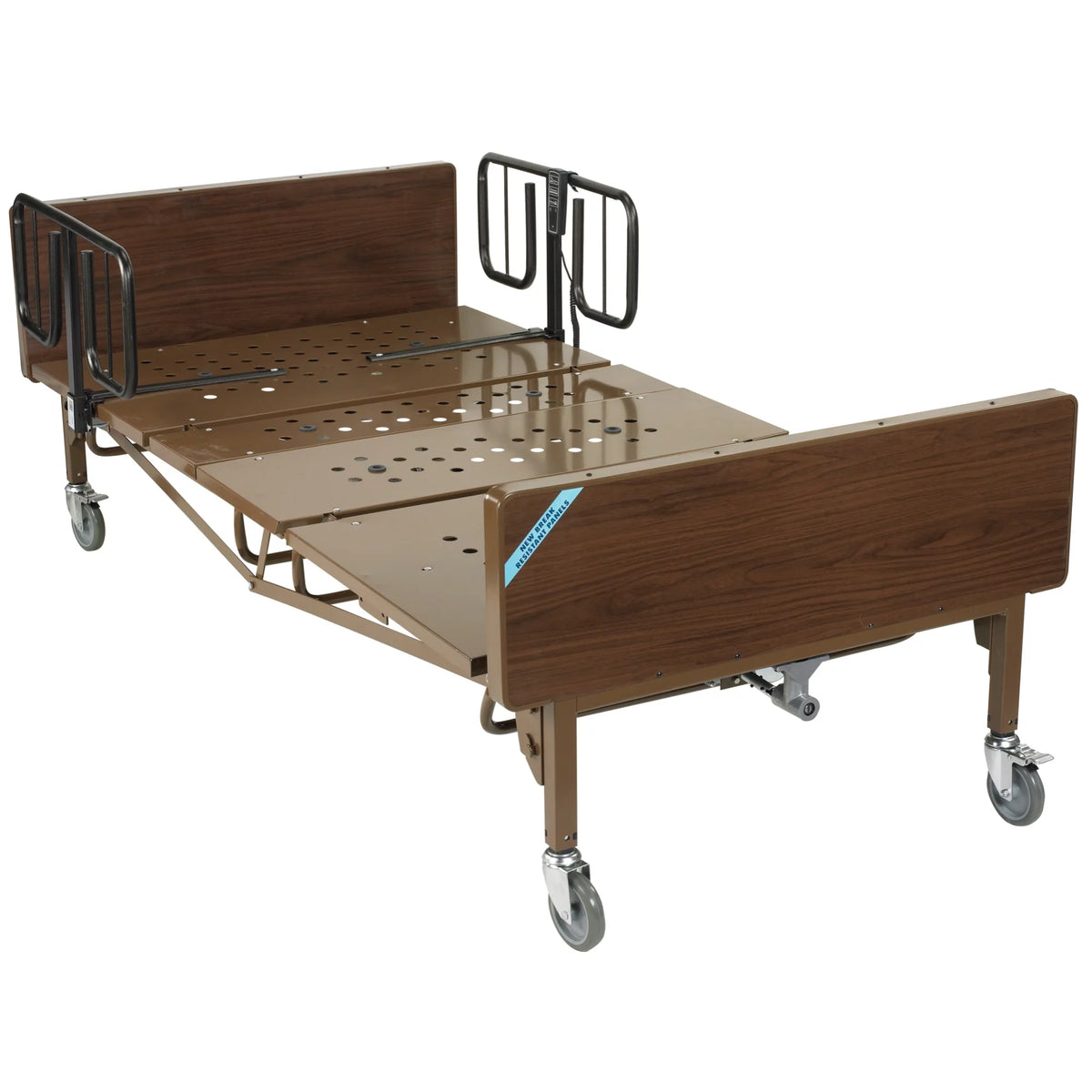 Heavy Duty Bariatric Hospital Bed Brown 42 M91079
