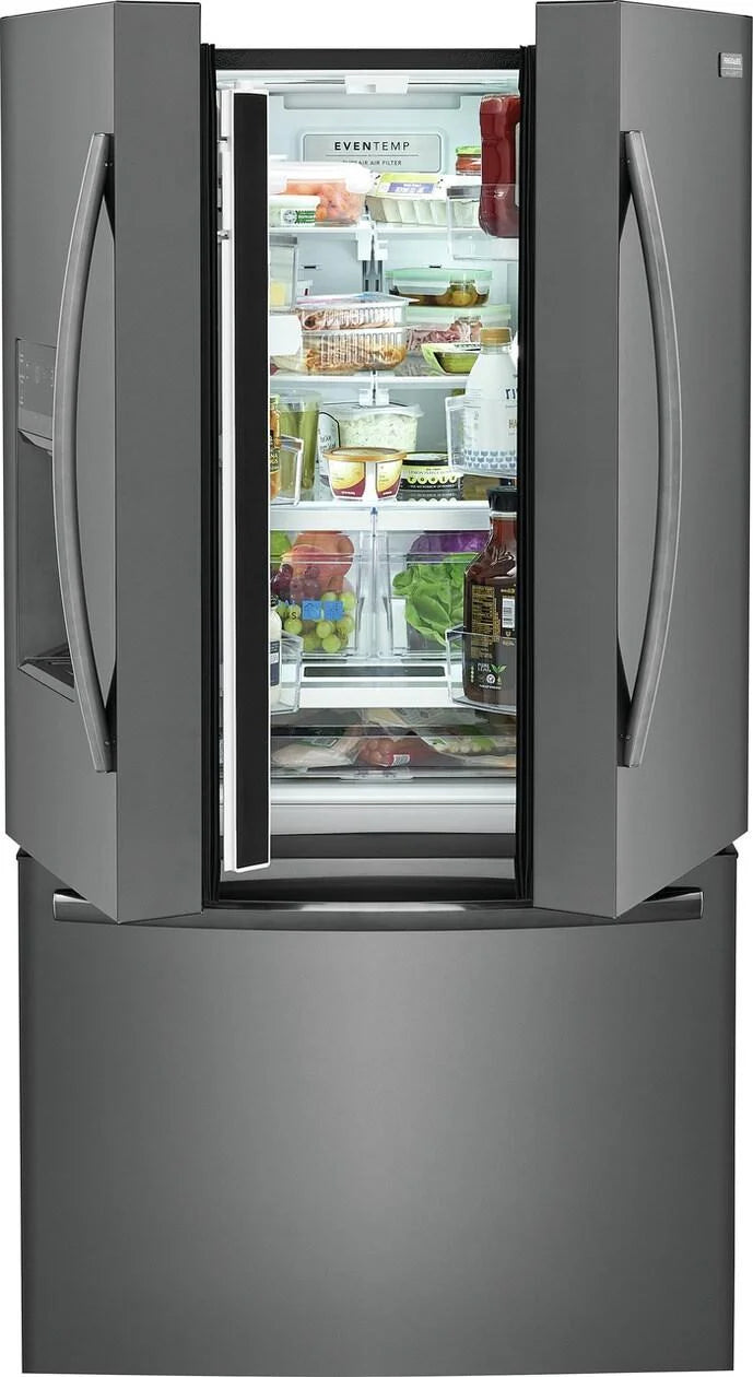 27.8 Cu. Ft. Black Stainless French Door Refrigerator L710569