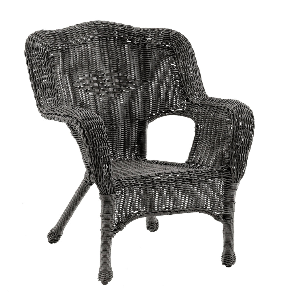 Resin Wicker Patio Chairs Set of 2 G327807