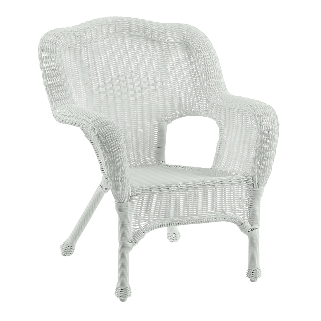 Resin Wicker Patio Chairs Set of 2 G327807