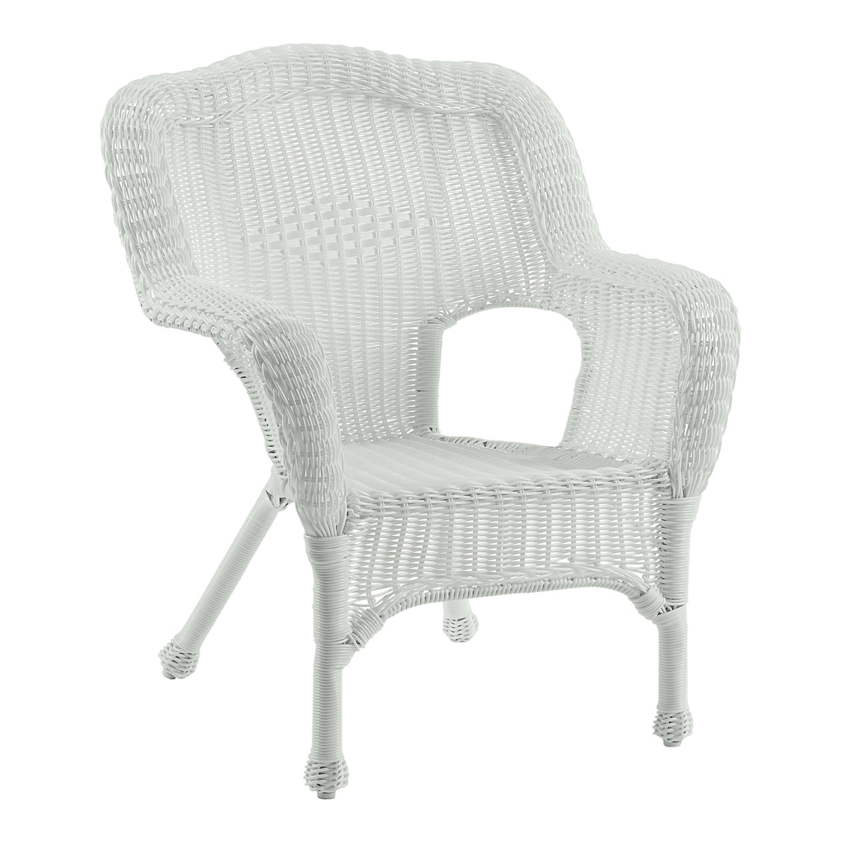 Resin Wicker Patio Chairs Set of 2 G327807