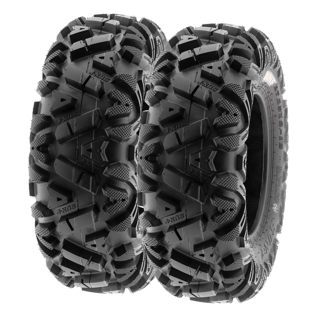All Terrain ATV UTV Tires 26x8-12 6 PR Pair of 2 Z234