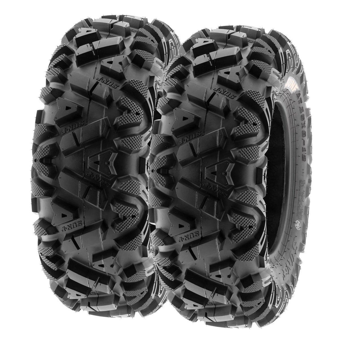 All Terrain ATV UTV Tires 26x8-12 6 PR Pair of 2 Z234