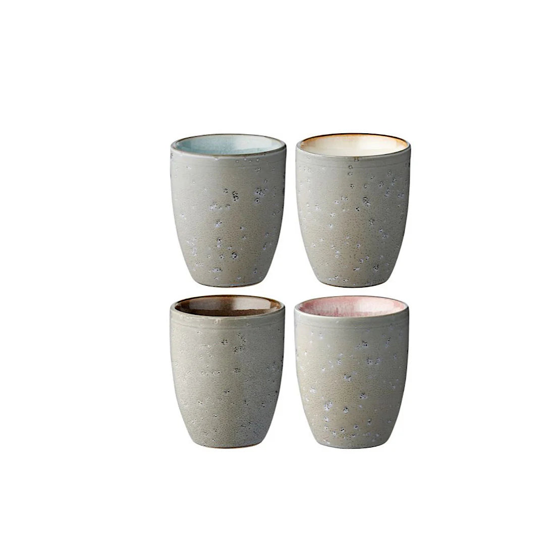 Stoneware Thermo Mug 0.27 l 4 Pcs U989731