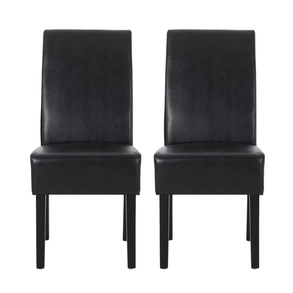Faux Leather Dining Chairs Set of 2 T94487
