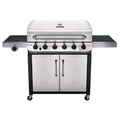 6-burner Liquid Propane Gas Grill with Side Burner W11428