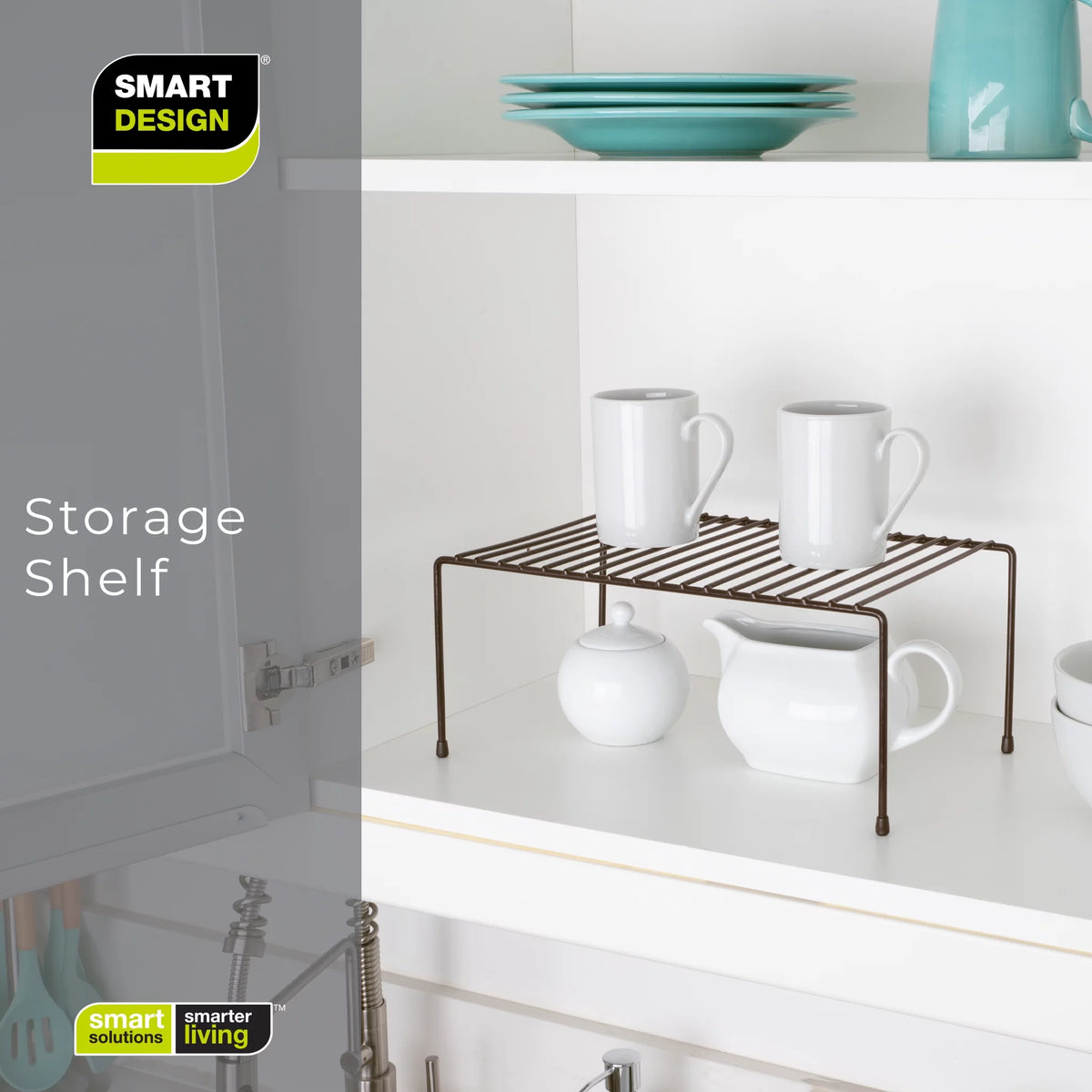 Bronze Storage Shelf Rack H6266