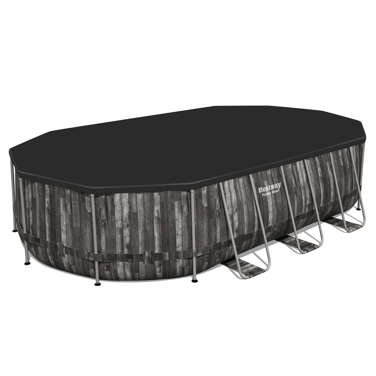 20' x 12' x 48 Oval Above Ground Swimming Pool Set P910319