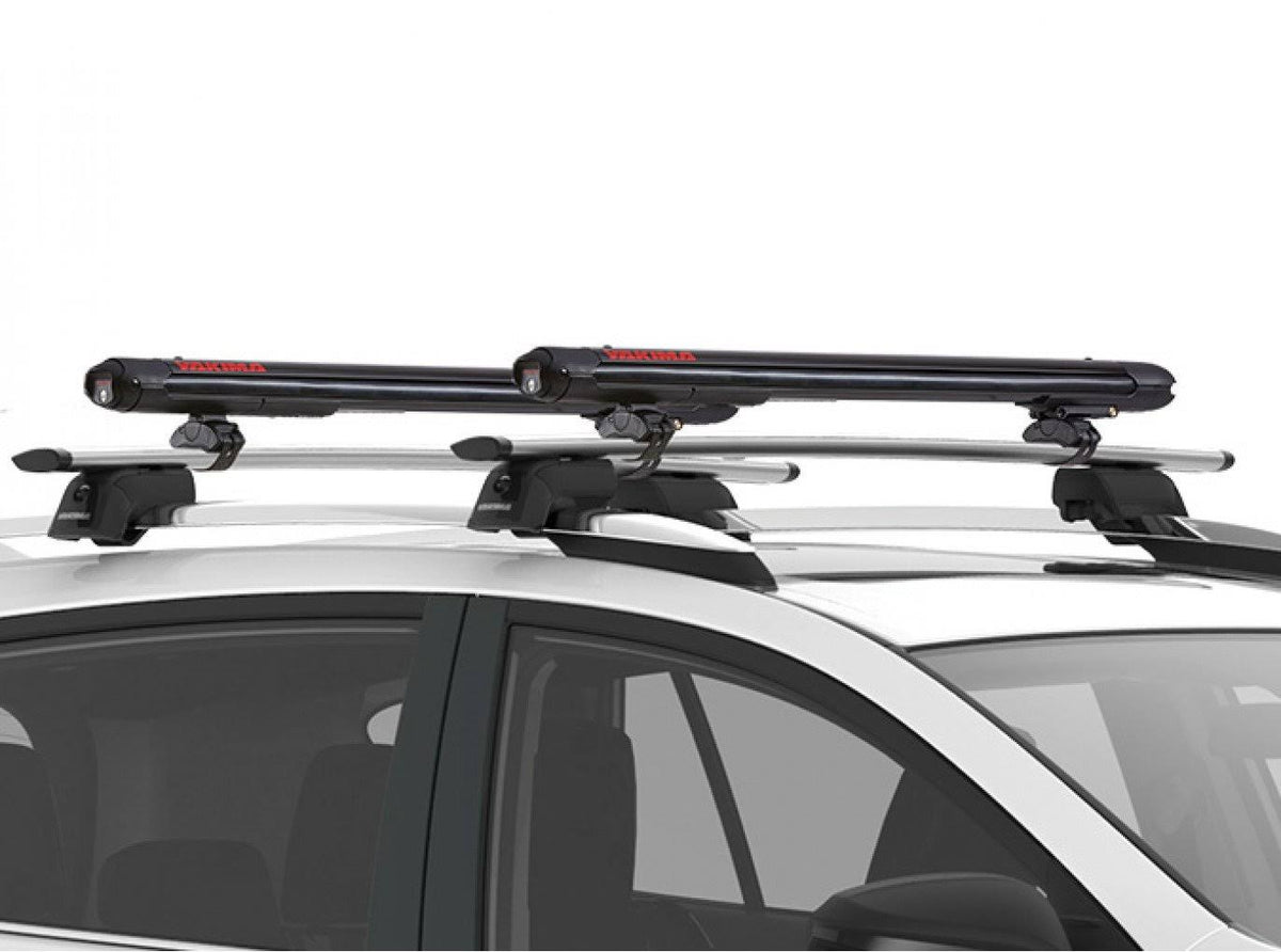 Black Ski and Snowboard Mounts with Locks B215