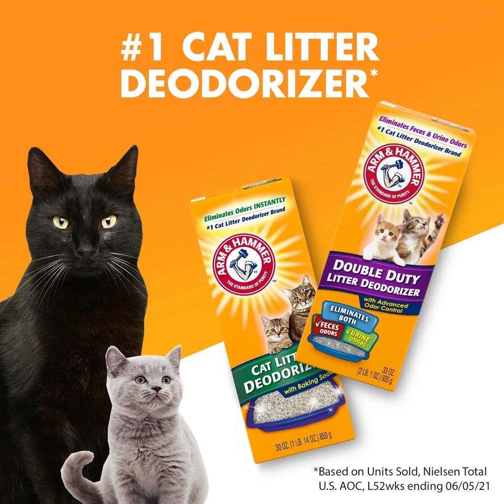 Cat Litter Deodorizer with Baking Soda, 30oz B378486