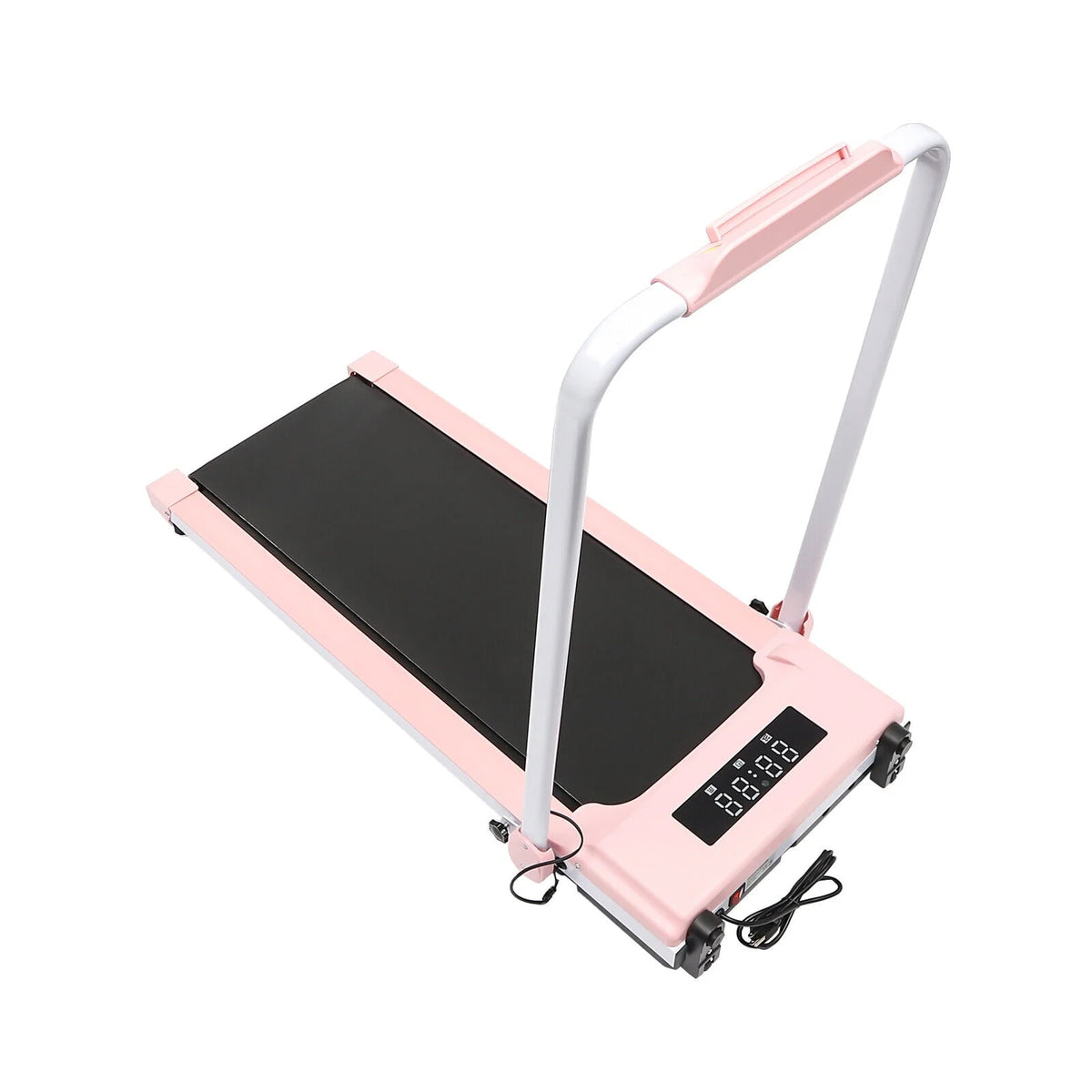 500W 2HP Folding Treadmill with Remote Control 220lbs Capacity H974