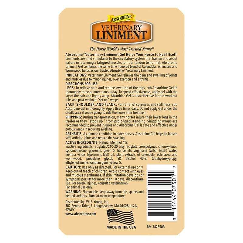 Veterinary Liniment Gel M33886