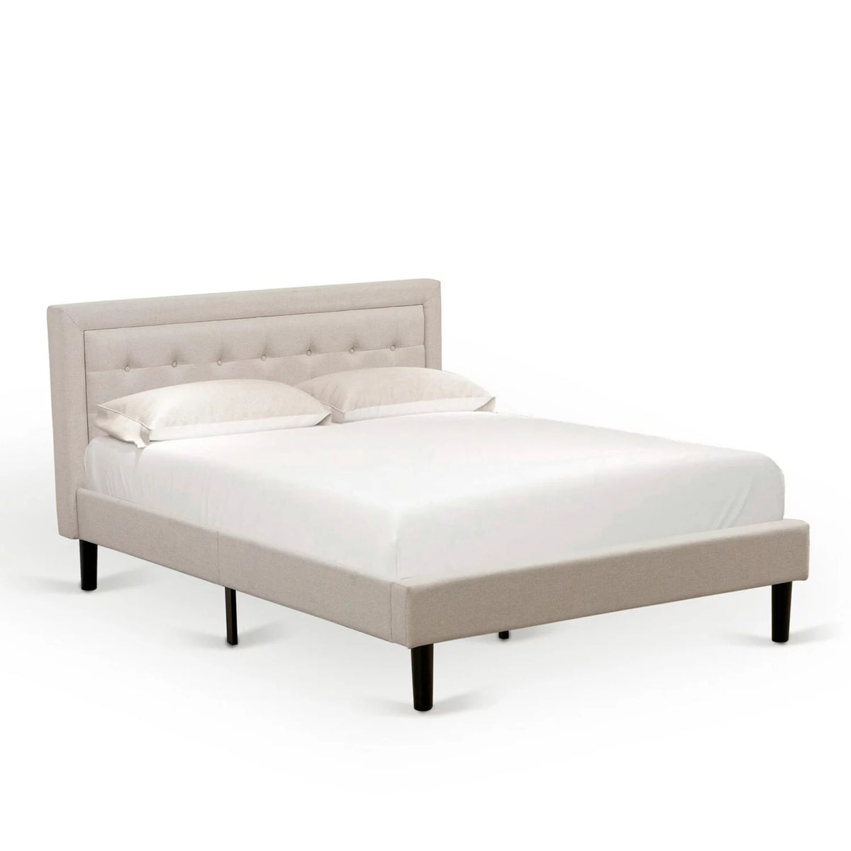 2-piece Wood Bedroom Set in Beige/Jacobean X89790