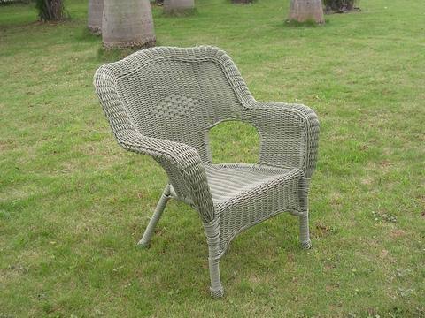 Resin Wicker Patio Chairs Set of 2 G327807