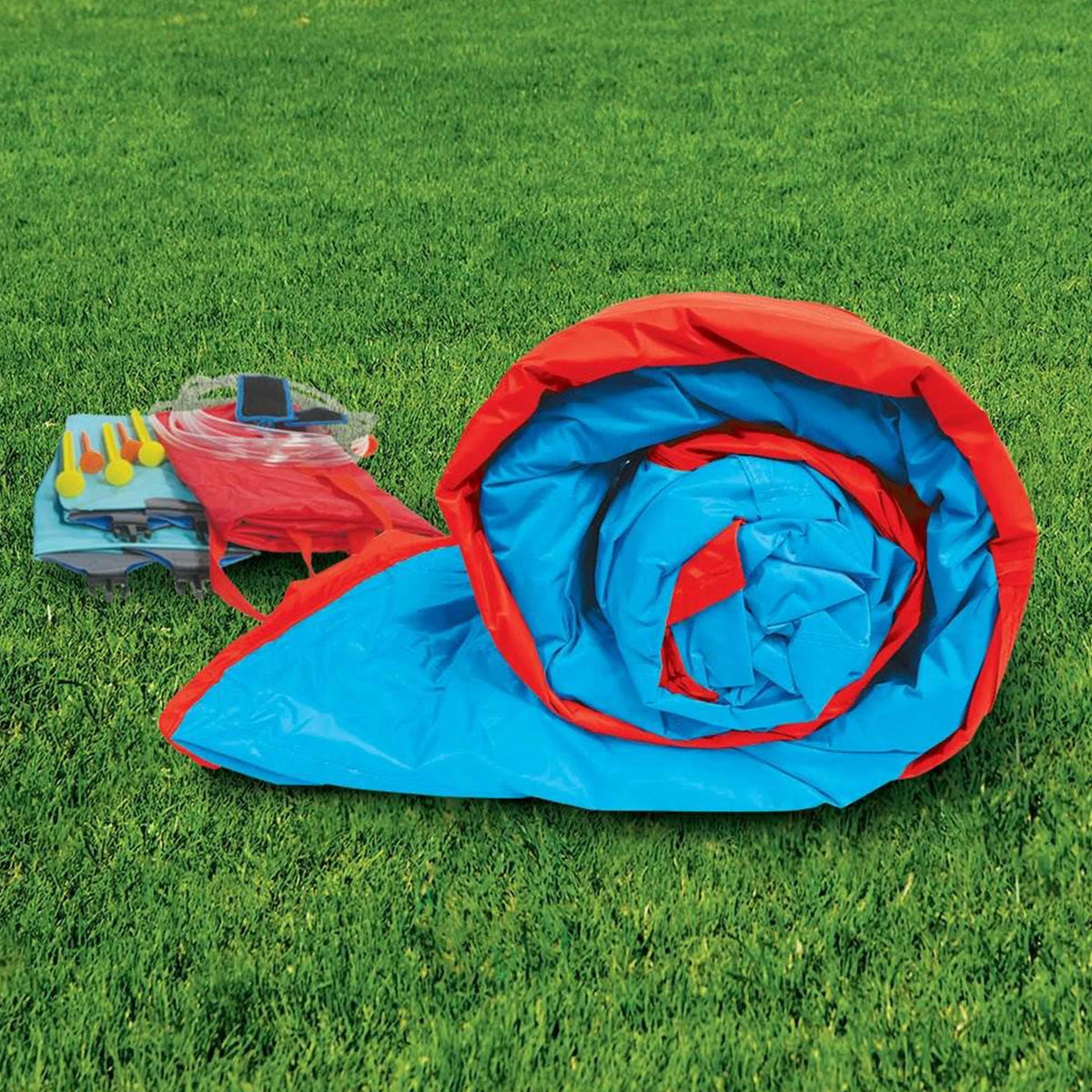 Inflatable Play Water Park with Slides and Water Cannons Q59926