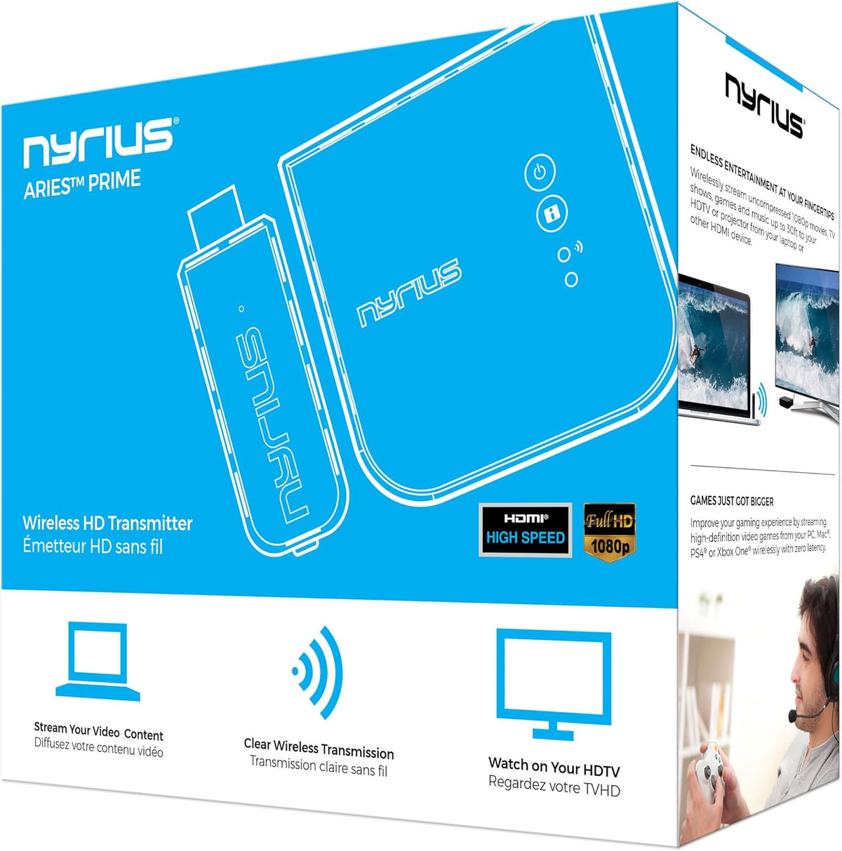 Wireless HDMI Transmitter & Receiver R872