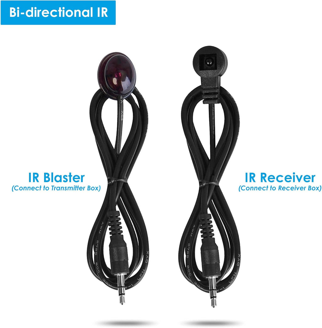 HDBaseT HDMI Extender 4K 60Hz Over CAT5e/CAT6/CAT7 Cable with Bi-Directional IR T70342