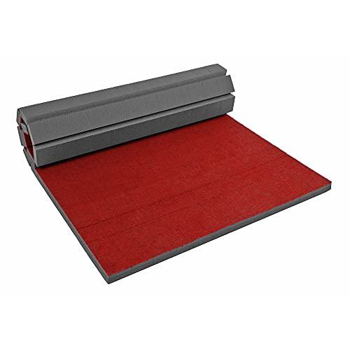 Rollout Gymnastics Mat with Grippy Gym Carpet Top D93352
