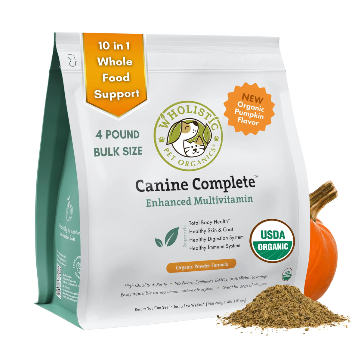 Organic Dog Multivitamin with Probiotics 4 lb Z130