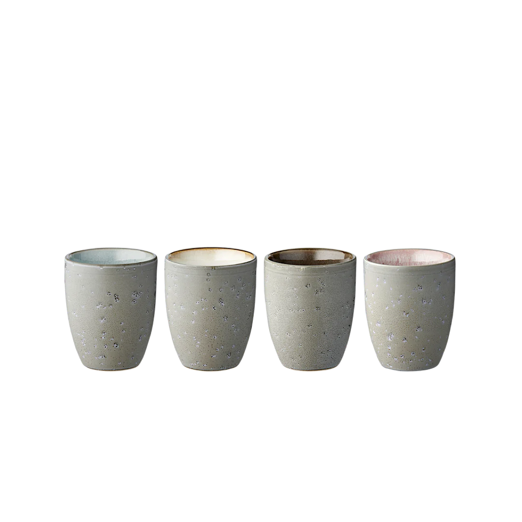 Stoneware Thermo Mug 0.27 l 4 Pcs U989731