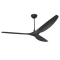84 Ceiling Fan with Black Blades and Black Finish D750046