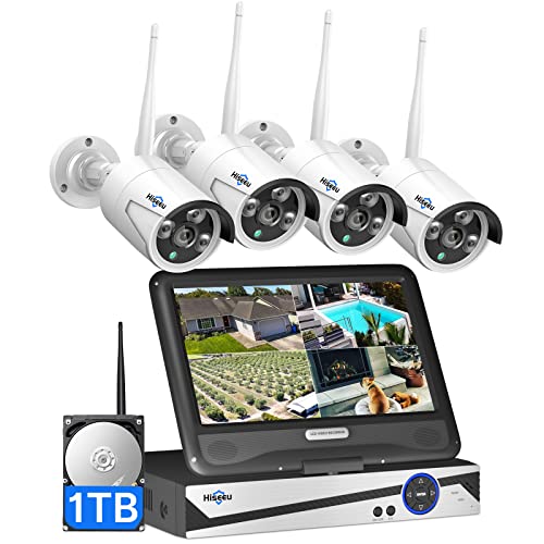 5MP WiFi Security Camera System with 3TB Hard Drive L193679