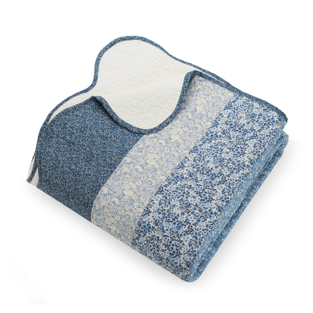 Blue Bedspread P483