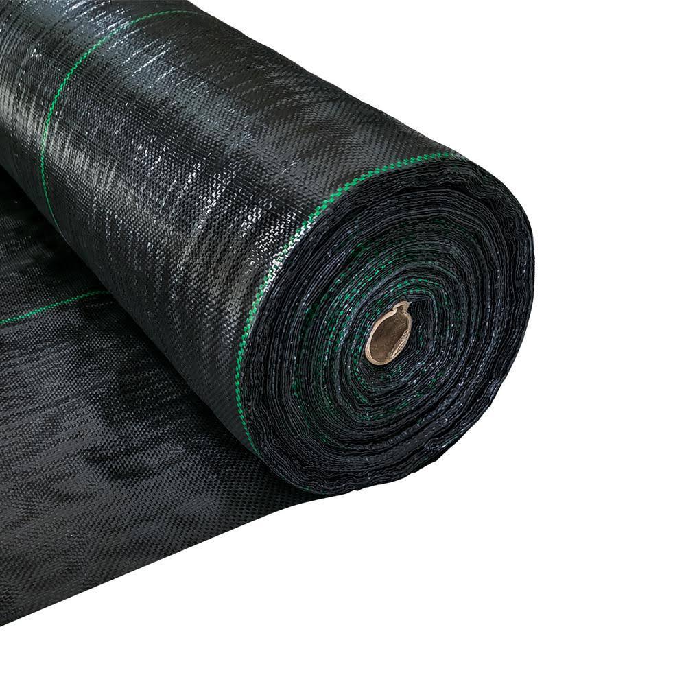 6 ft. x 300 ft. Heavy-Duty Weed Barrier Landscape Fabric Ground Cover N524