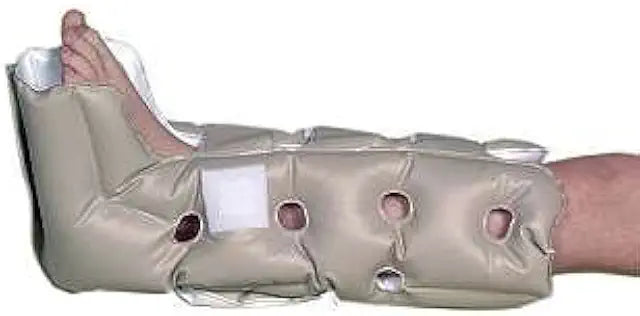 Beige Medium Air Cushion Heel Protector Boot N644