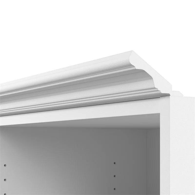 Queen Murphy Bed and Organizer in White S92333