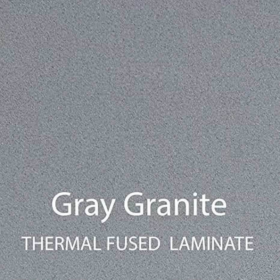 42x42" Gray Granite Laminate Desk R814516