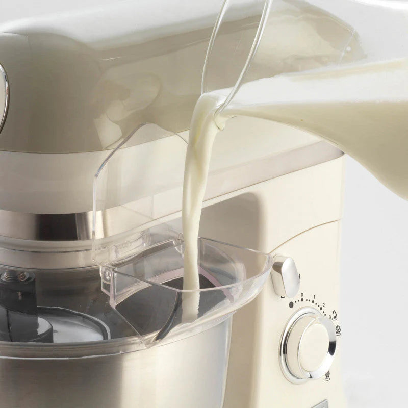 Vintage 5.5L 2400W Beige Stand Mixer J6535