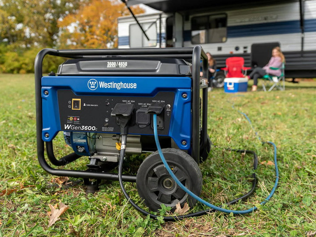 Gas Powered Portable Generator with CO Sensor F135