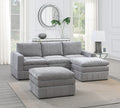 Plush Cushion 5pc Modular Sectional Set X148897