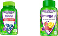 Berry Flavored 5,000 mcg Biotin Gummy Vitamins W5048