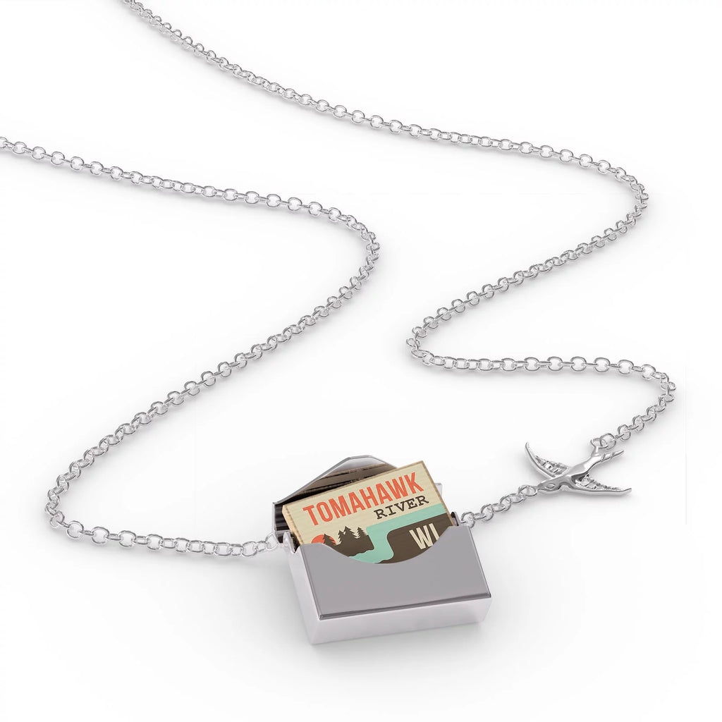 Silver Locket Necklace U933955