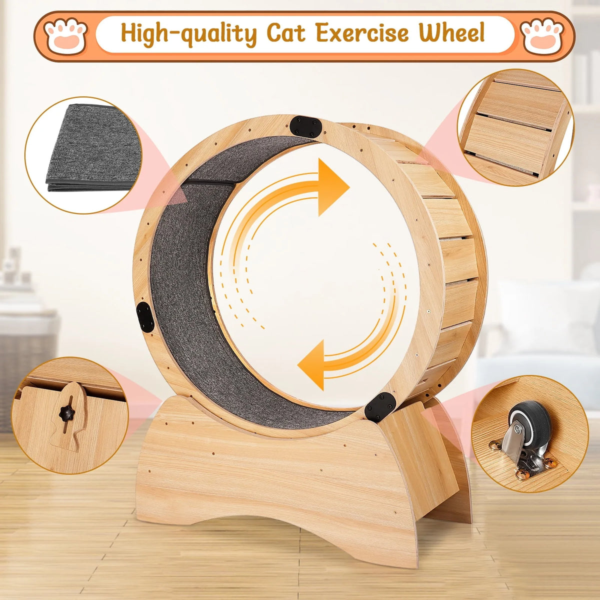 Cat Exercise Wheel U2111