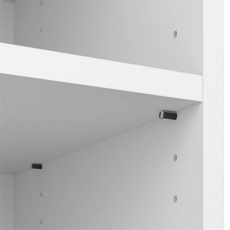 Queen Murphy Bed and Organizer in White S92333