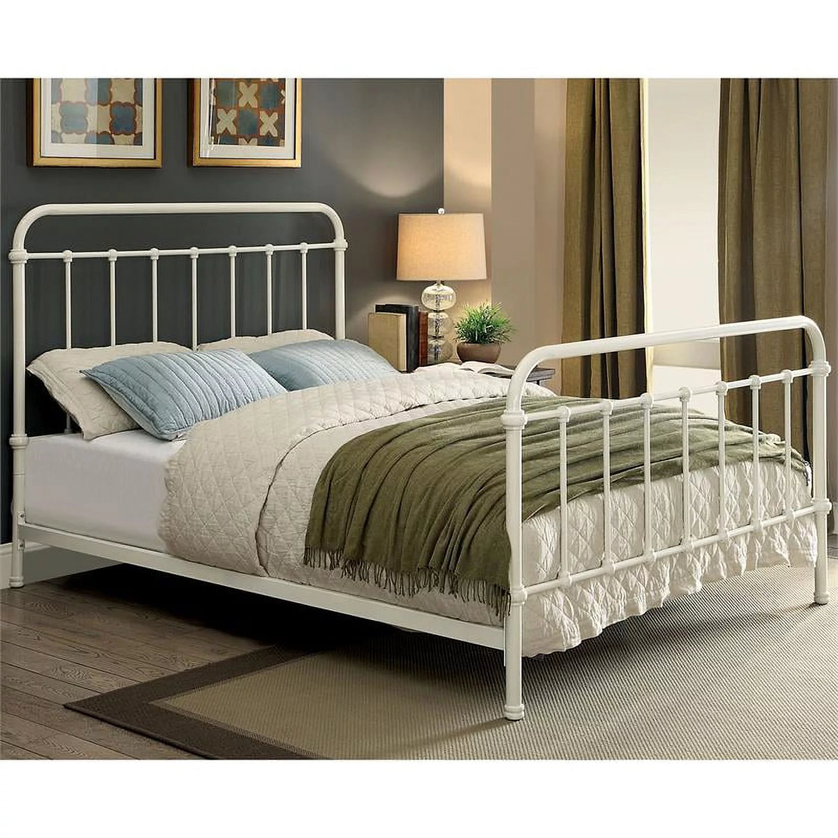 Metal Twin Spindle Bed U799202