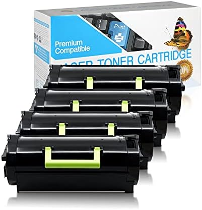 Compatible Toner Cartridge Replacement High Yield Black 4 Pack H754204
