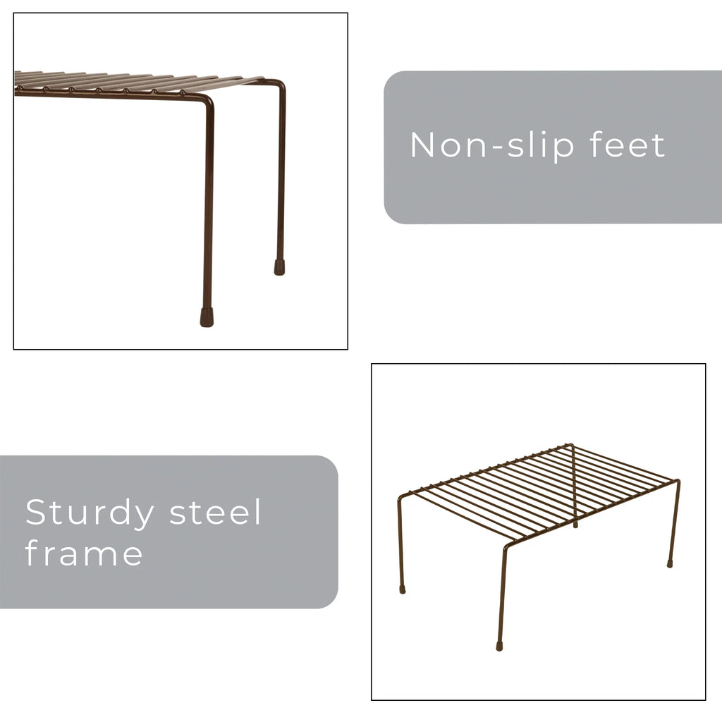 Bronze Storage Shelf Rack H6266