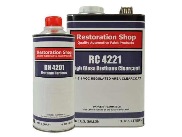 British Racing Green Urethane Basecoat Clearcoat Car Auto Paint Medium Gallon Kit Q649816