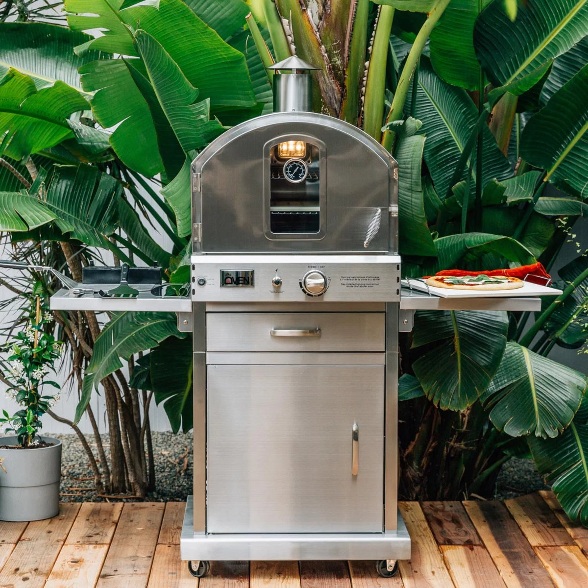 Natural Gas Outdoor Pizza Oven R880