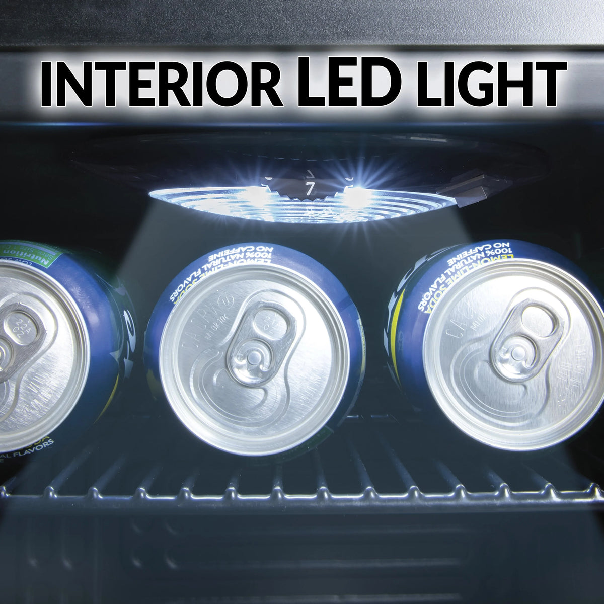 3.5 Cu. Ft. 135 Can Stainless Steel Beverage Cooler N264383