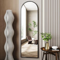 Black Arched Full Length Mirror R806385