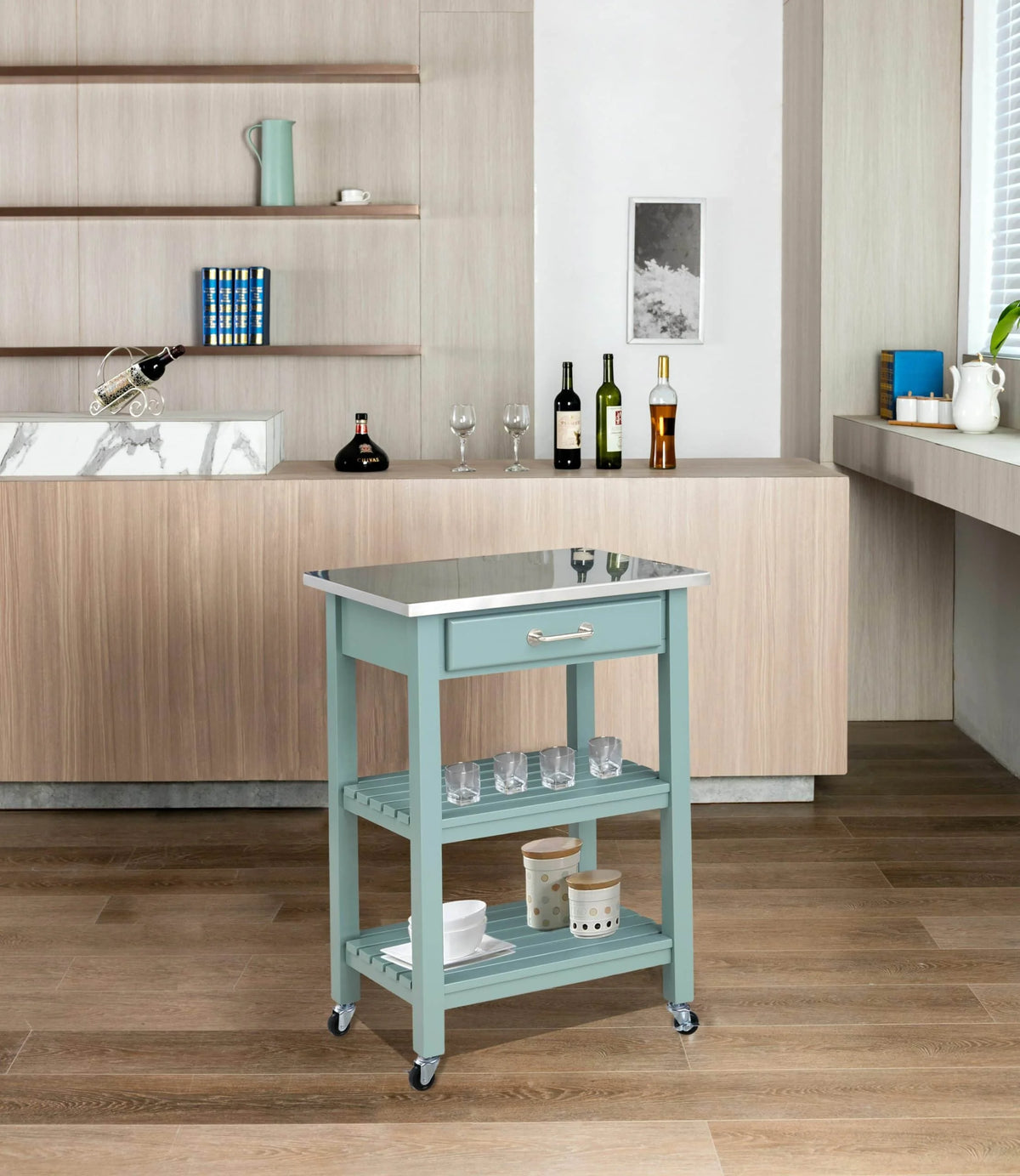 Stainless Steel Kitchen Cart N14141