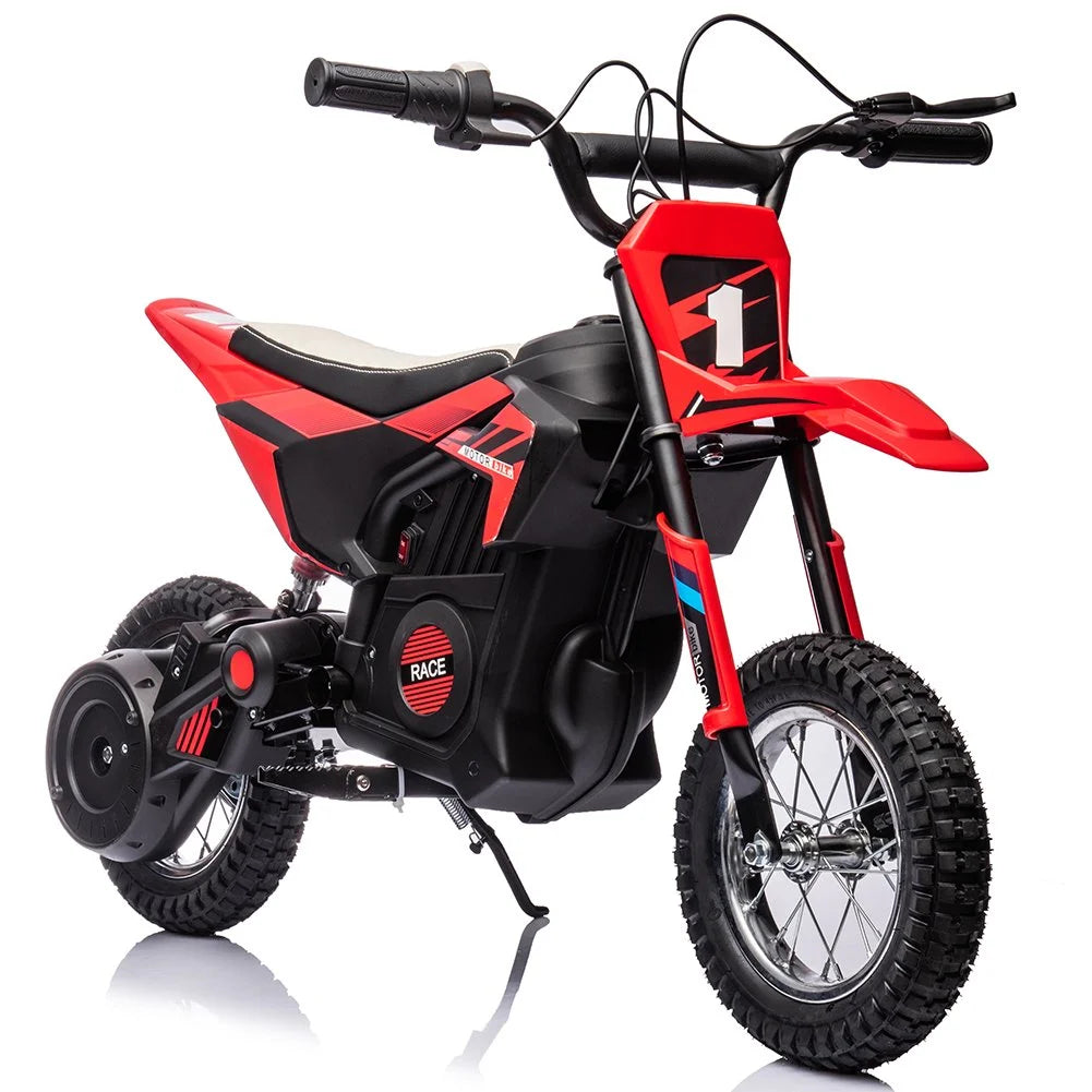 24V 250W Electric Off-Road Motorcycle Green F824273