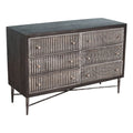 6 Drawer Mango Wood Chest I95989