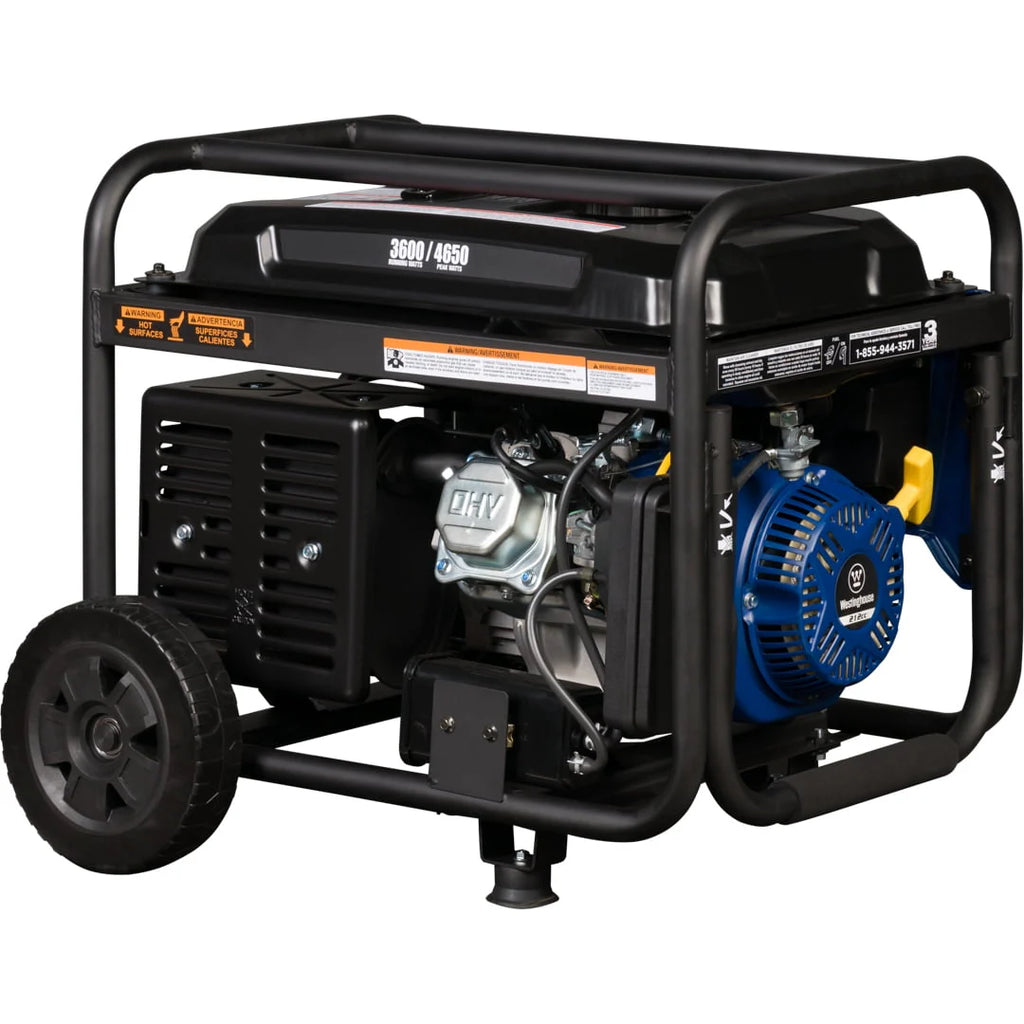 Gas Powered Portable Generator with CO Sensor F135